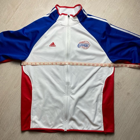 Los Angeles Clippers Adidas Activewear NBA Zip Up Sweater - Picture 13 of 14